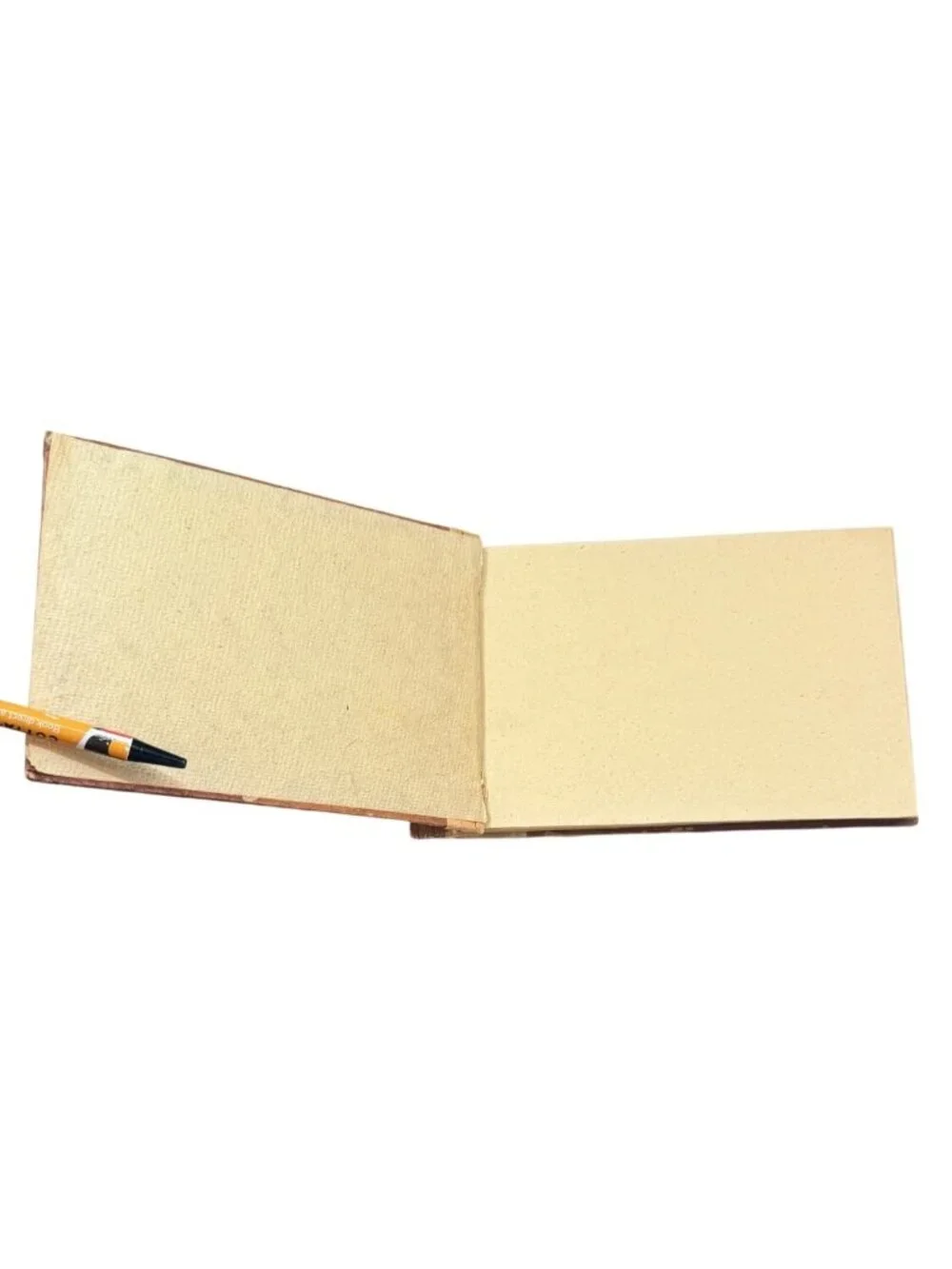 Handmade Natural Leaf Journal, Vintage Eco-Friendly Leather Look Scrapbook, Real